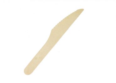 wooden bamboo knife cm 16,5