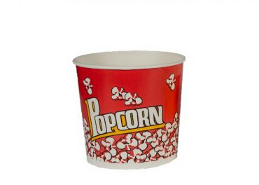 Popcorn extra large paper cup 85oz/2500ml
