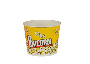 Popcorn large paper cup 64oz/1900ml