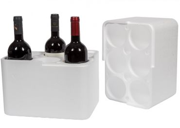 Box packaging wine/oil for 6 bottles