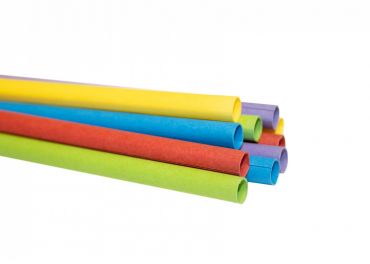 Paper colored straight straws dm7 h 200 mm
