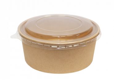Trasparent PP microwave lid for salad bowls C750-1000