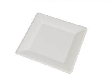 Bio-Eco Square plate 16x16 cellulose pulp