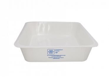 Vaschetta CA+PET 1 porz. 140x125h45 mm - 470 ml