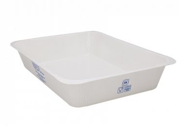Vaschetta CA+PET 3/4 porz. 232x192h45 mm - 1460 ml
