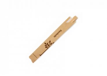 Wrapped bamboo chopsticks 210x4,8 mm