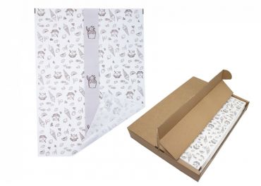 Paper sheets for ice cream shop 37x50 cm