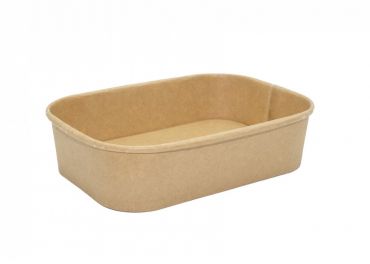 Paper bowl R600 168x120h45 mm