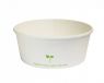 White paper salad bowl C750 Ø150 h60 mm